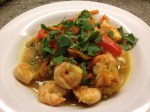 Shrimp Curry and Rice